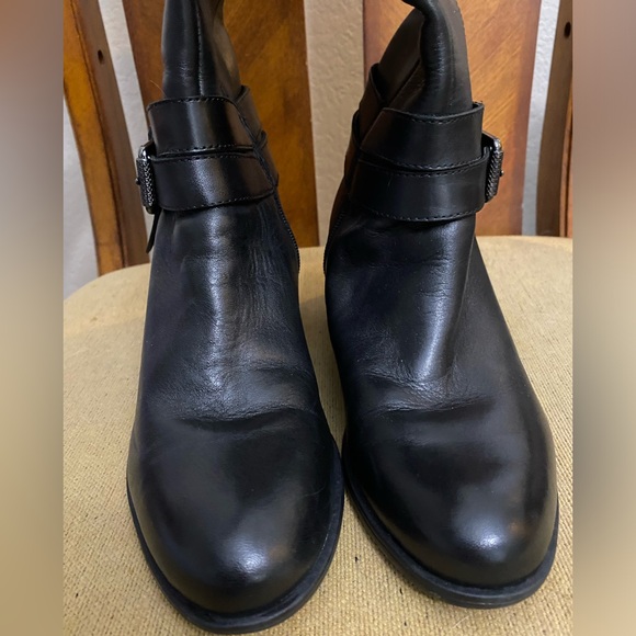 Naturalizer black leather calf high riding boots size 7 EUC - Picture 4 of 9